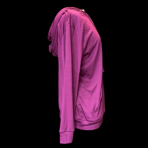 Unbranded | Lightweight Hooded Pullover | Magenta | XL - Picture 3 of 7